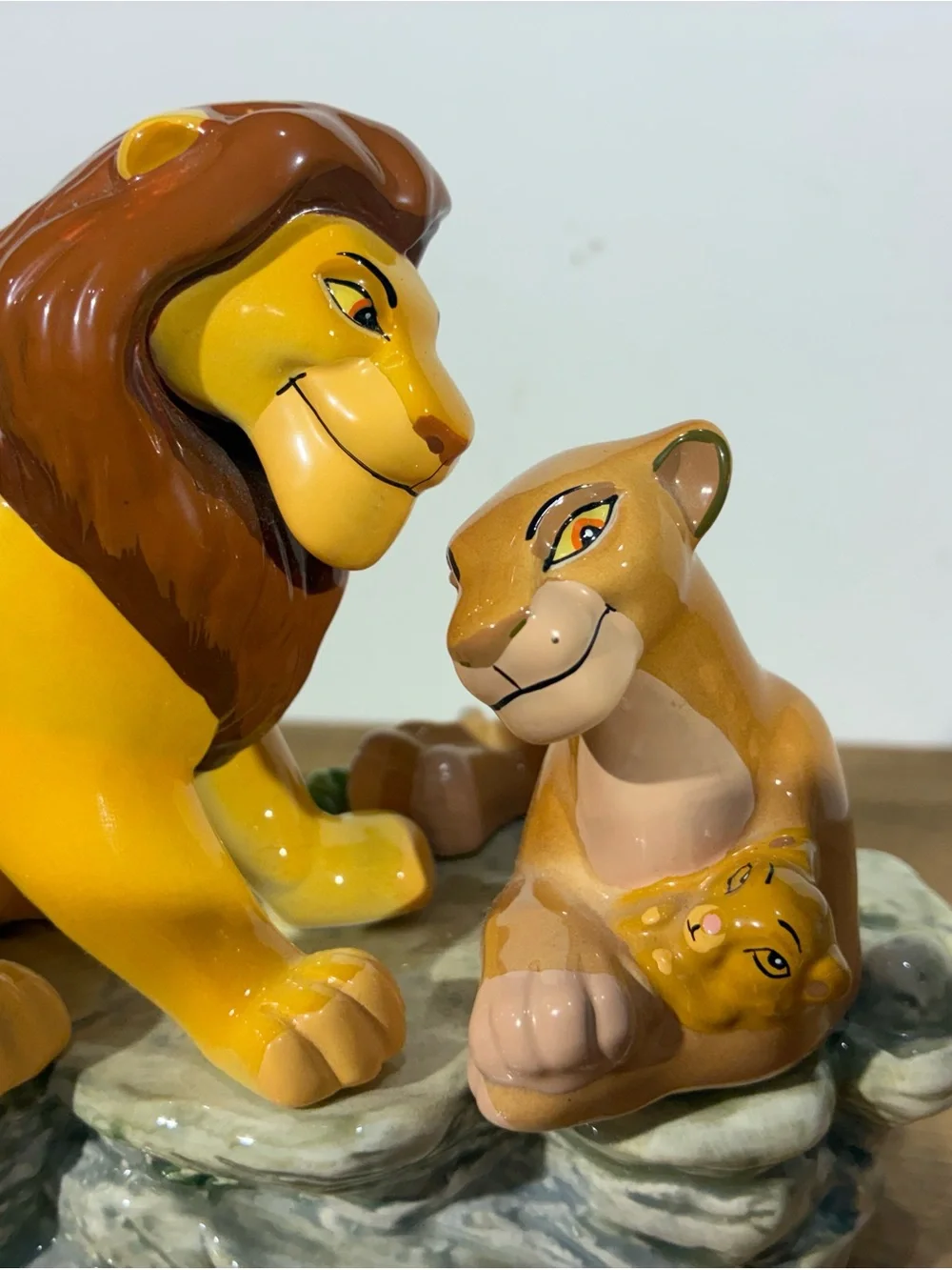 1994 Schmid Disney Lion King Music Box Simba Nala Circle of Life Musical